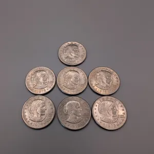 Seven 1979 Susan B. Anthony $1 Coins