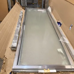 New Open Box - Holcom Framala Sliding Shower Door Chrome 41 - 43-in W x70-in H Tempered Glass (Product is complete, new and in perfect condition)