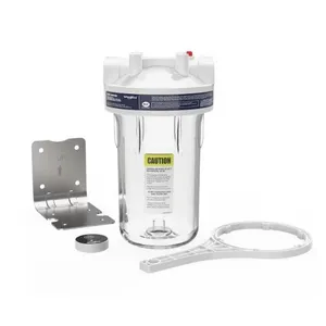 Model Display - Whirlpool WHKF-DWHBB Large Capacity 10-in x 4.5-in. Whole House Water Filtration System Single-Stage 4-GPM