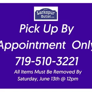 Schedule Your Removal Time Directly With Larkspur Outlet!