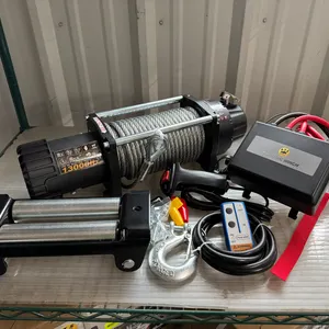 New ATS Power ATS-EW13000 Electric Winch, 13,000 Lb. Capacity, 85' Cable, 12V