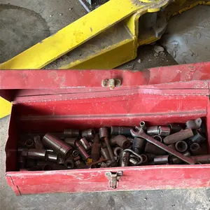 Red Tool Box with Sockets