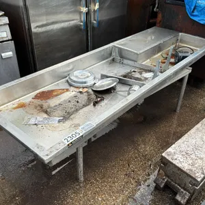 STAINLESS PREP SINK
