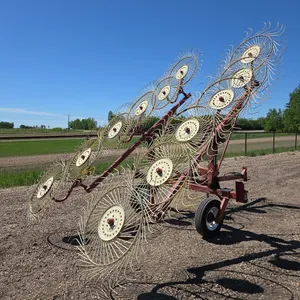 Hesston 12 Wheel V-Rake