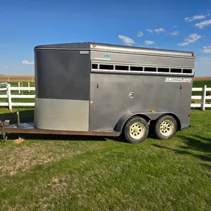 2003 Southland 14 Foot Horse Trailer