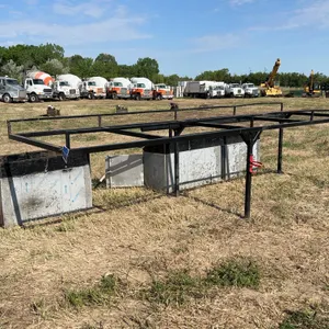 Ladder Rack with Tool Boxes