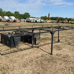 Ladder Rack with Tool Boxes