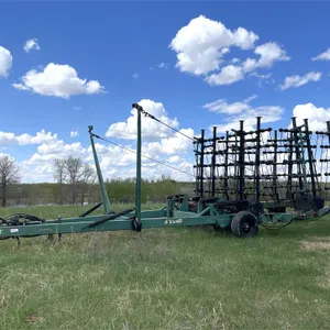 SUMMERS 30 Ft. Heavy Harrow, 9/16” X 16” Long Tines, 11L-15SL Tires, 1 Owner
