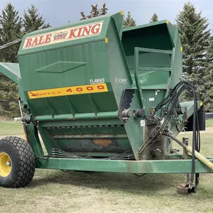 BALE KING Vortex 4000 Bale Processor, LH Discharge, 1000 PTO. - SELLS OFFSITE!