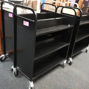 Metal Book Carts