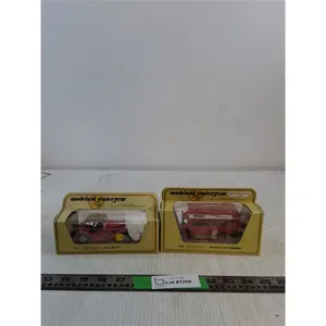 Matchbox Models Of YesterYear:Y-2 1945 MG-TC & Y-23 1922 A.E.C S Type Omnibus ( NIB, as is)