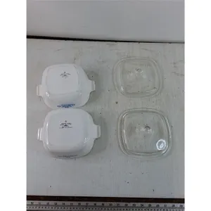 Corning Ware 48 Oz. Casserole Dishes with Lids