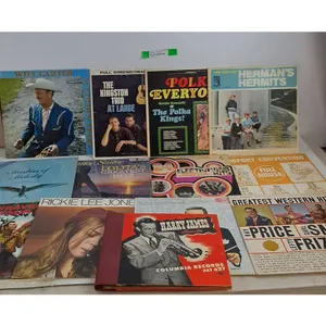 (13) Various Records- Rickie Lee Jones, Full House, Herman's Hermits, The Kingston Trio, Wilf Carter