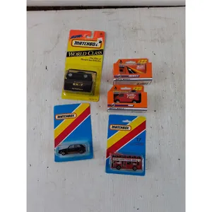 (5) Matchbox Toy Cars Sealed