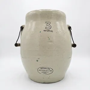 Stoneware Crock, 14 Inches Tall