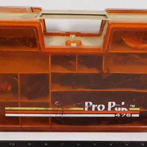 PRO PAK 476 FISHING BOX FULL OF ASSORTED