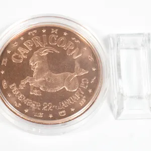 1 OZ CAPRICORN COPPER ROUND