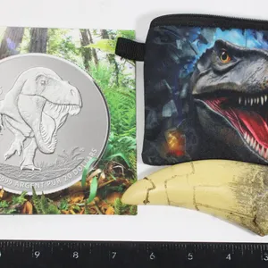 2016 1/4OZ TYRANNOSAURUS REX #19, $20 FINE SILVER