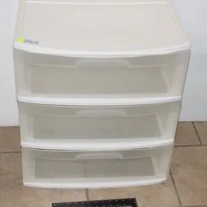 3 DRAWER STERILITE PLASTIC STORAGE