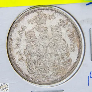 1966 CANADIAN SILVER HALF DOLLAR