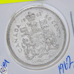 1962 CANADIAN SILVER HALF DOLLAR