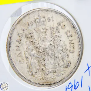 1961 CANADIAN SILVER HALF DOLLAR