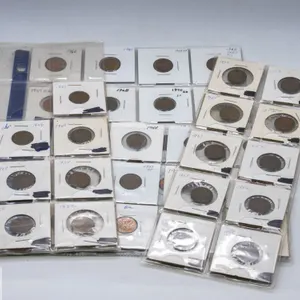 COLLECTION OF CANADIAN PENNIES 1937- ETC