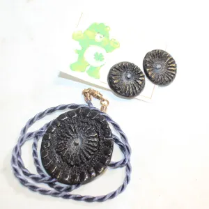 VINTAGE EARRINGS & NECKLACE SET
