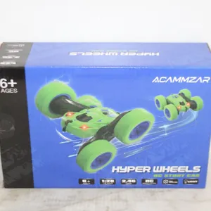 NEW RADIO CONTROLLED STUNT CAR HYPER WHEELS