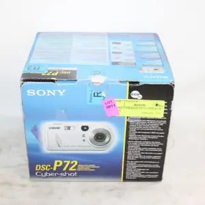 SONY CYBERSHOT P72 CAMERA W BOX