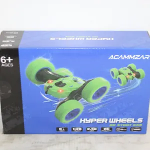 NEW RADIO CONTROLLED STUNT CAR HYPER WHEELS