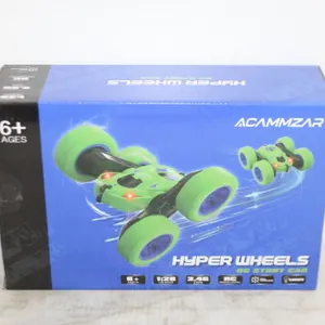 NEW RADIO CONTROLLED STUNT CAR HYPER WHEELS