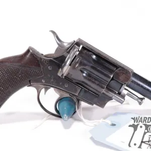 Antique Handgun Webley model No. 5, .360 REV CF Six shot double action revolver, w/ bbl length 70mm 