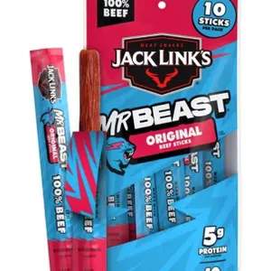 Jack Link's Mr Beast Original Beef Sticks 250