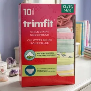 Trimfit Girls Bikini Underwear XL 10-Pack