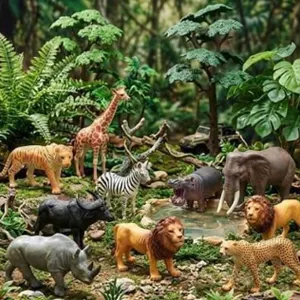 Prextex Safari Animals Model Set