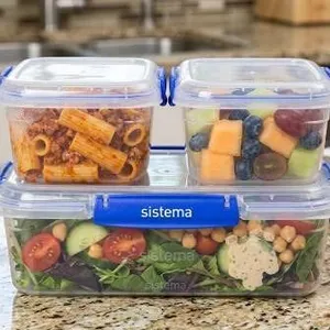 Set of 3  Sistema Food Storage Containers