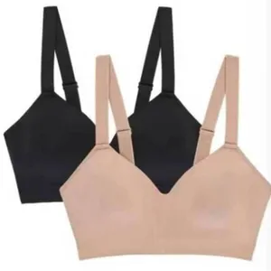 Jones NY 2-Pack Smooth Comfort Bra, S/P