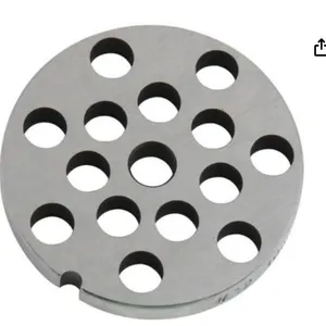 LEM Stainless Steel Grinder Plate #12 3/8"