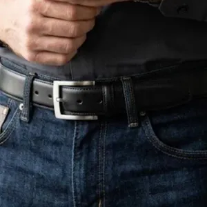 Kenneth Cole Men's Genuine Leather Belt L/G