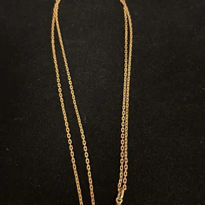 APPROX 9K CHAIN (28") WITH APPROX 10K LUCKY HORN PENDANT (6.2G)
