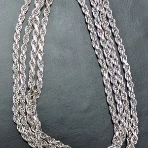 SILVER(7.21G), ROPE CHAIN 22", SUGGESTED RETAIL VALUE $230