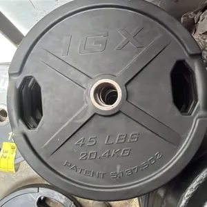 (2) IGX 2" OLYMPIC 45LB/20.4KG WEIGHT PLATES