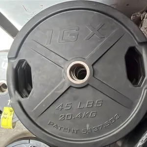 (2) IGX 2" OLYMPIC 45LB/20.4KG WEIGHT PLATES