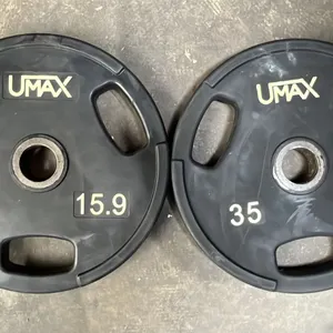(2) UMAX 2" OLYMPIC 35LB/15.9KG WEIGHT PLATES