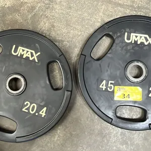 (2) UMAX 2" OLYMPIC 45LB/20.4KG WEIGHT PLATES