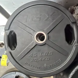 (2) IGX 2" OLYMPIC 45LB/20.4KG WEIGHT PLATES