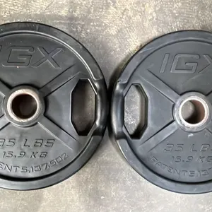 (2) IGX 2" OLYMPIC 35LB/15.9KG WEIGHT PLATES
