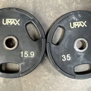 (2) UMAX 2" OLYMPIC 35LB/15.9KG WEIGHT PLATES