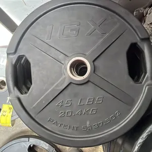 (2) IGX 2" OLYMPIC 45LB/20.4KG WEIGHT PLATES